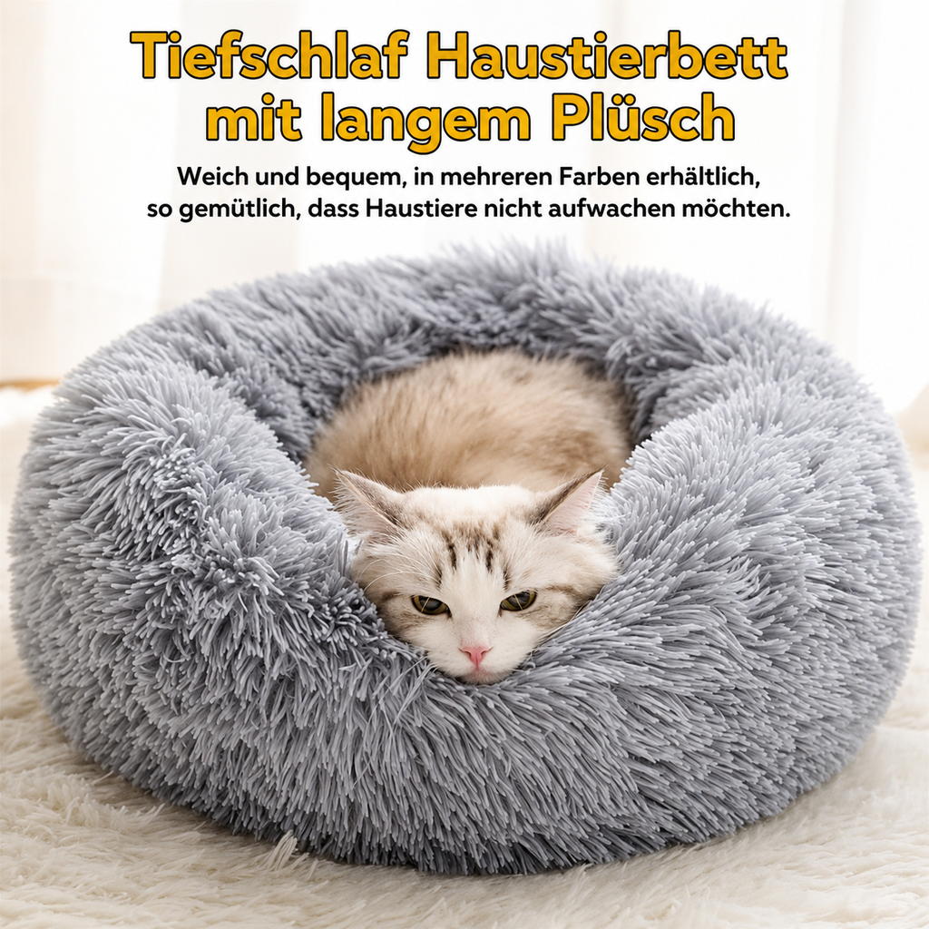 Flausi RuheNest™ beruhigendes Anti-Angst Tiefschlaf-Bett für Hunde & Katzen