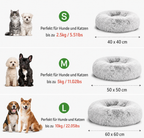 Flausi RuheNest™ beruhigendes Anti-Angst Tiefschlaf-Bett für Hunde & Katzen