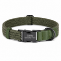 Flausi Edles personalisiertes Nylon Halsband für Hunde