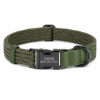 Flausi Edles personalisiertes Nylon Halsband für Hunde