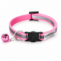 Flausi personalisierbares reflektierendes Nylon Halsband für Katzen & Hunde