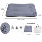 Flausi OrthoLux™ großes orthopädisches Hundebett mit waschbarem Bezug