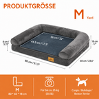 Flausi RückenRuhe™ XL orthopädisches Hundebett für große Hunde