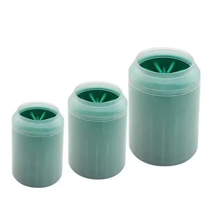 Paw Washing Feet Brush Cleaner Clean Dogs Feet Cleaner Cup Soft Silicone Pet Foot Washer Cup Cleaning Brush