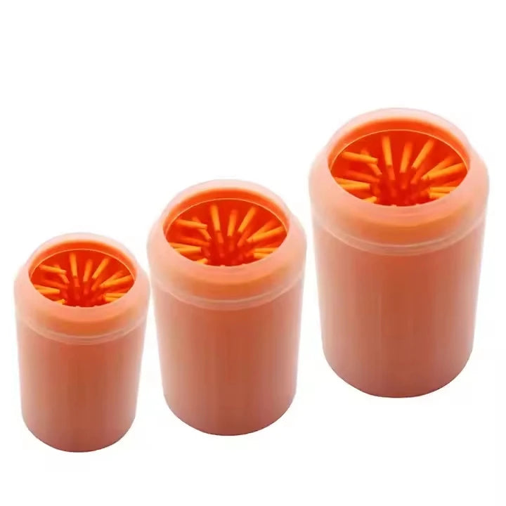 Paw Washing Feet Brush Cleaner Clean Dogs Feet Cleaner Cup Soft Silicone Pet Foot Washer Cup Cleaning Brush