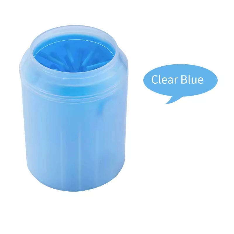 Paw Washing Feet Brush Cleaner Clean Dogs Feet Cleaner Cup Soft Silicone Pet Foot Washer Cup Cleaning Brush
