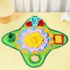 Cross-Border New Pet Plush Dog Intelligence Training Hide Seek Slow Feeding Mat Self-Entertainment Stress Relief Sniffing Mat