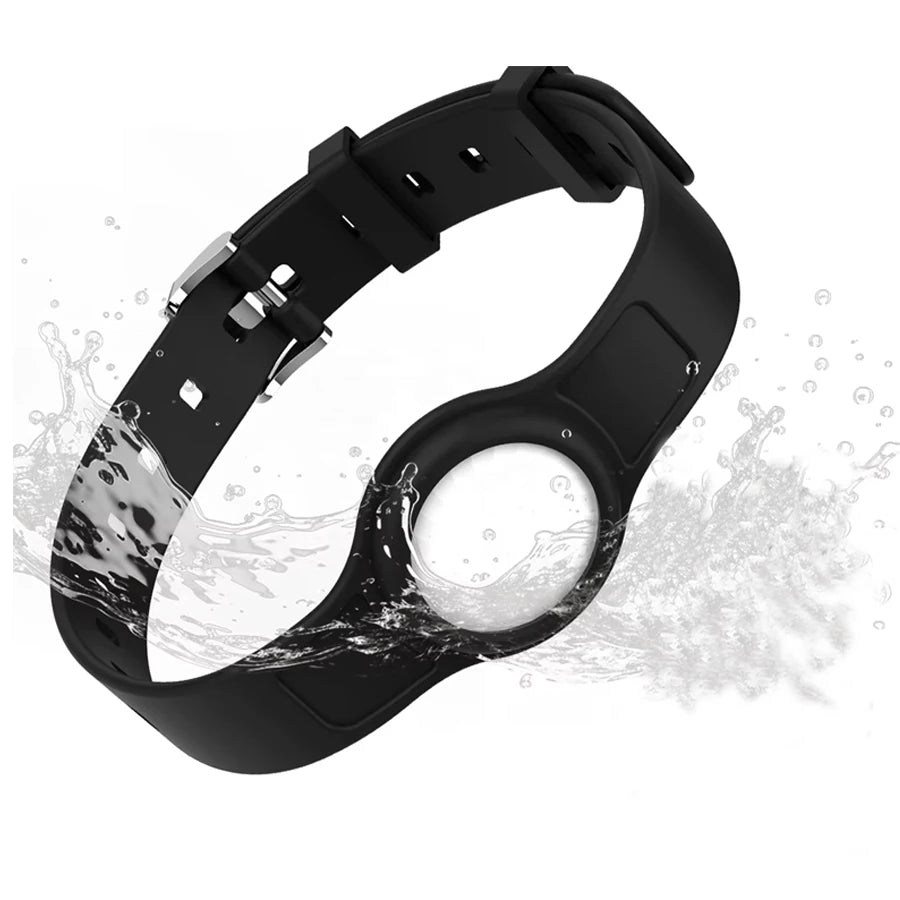 Adjustable Silicone Collar Itag Find My Air Tag GPS Tracker Global Positioning Locator for Loss Prevention