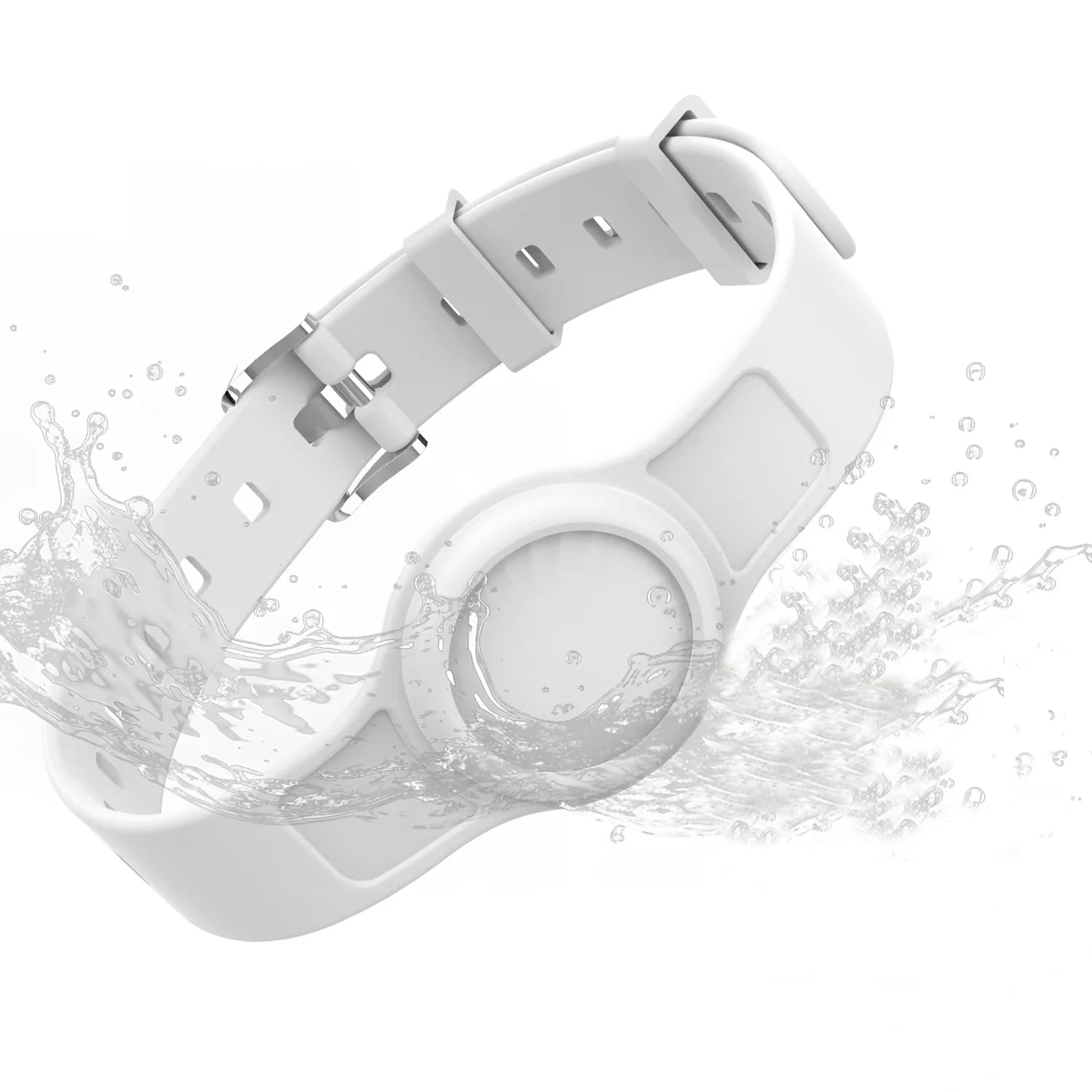 Adjustable Silicone Collar Itag Find My Air Tag GPS Tracker Global Positioning Locator for Loss Prevention