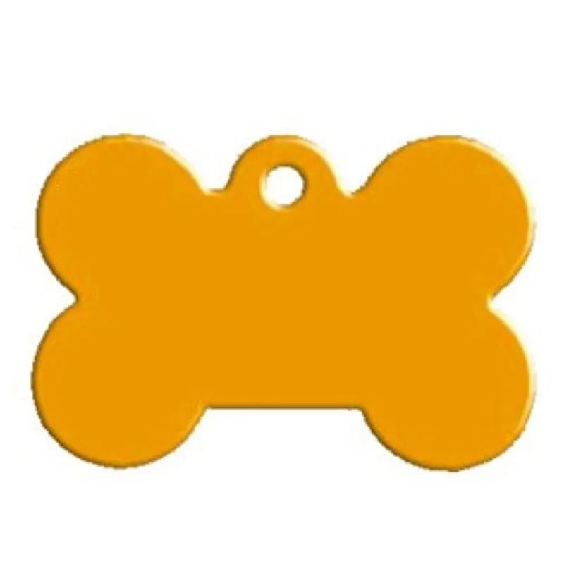 Pet Dog Name Tags Personalized Dog Cat Tags Engraved Cat Dog Puppy Pet ID Name Collar Tag Pendant Pet Accessories Bone Pendant