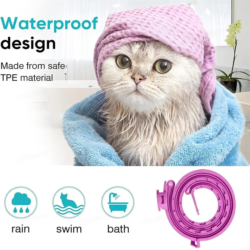 Flausi RuheBand™ Anti-Stress Halsband für Hunde & Katzen