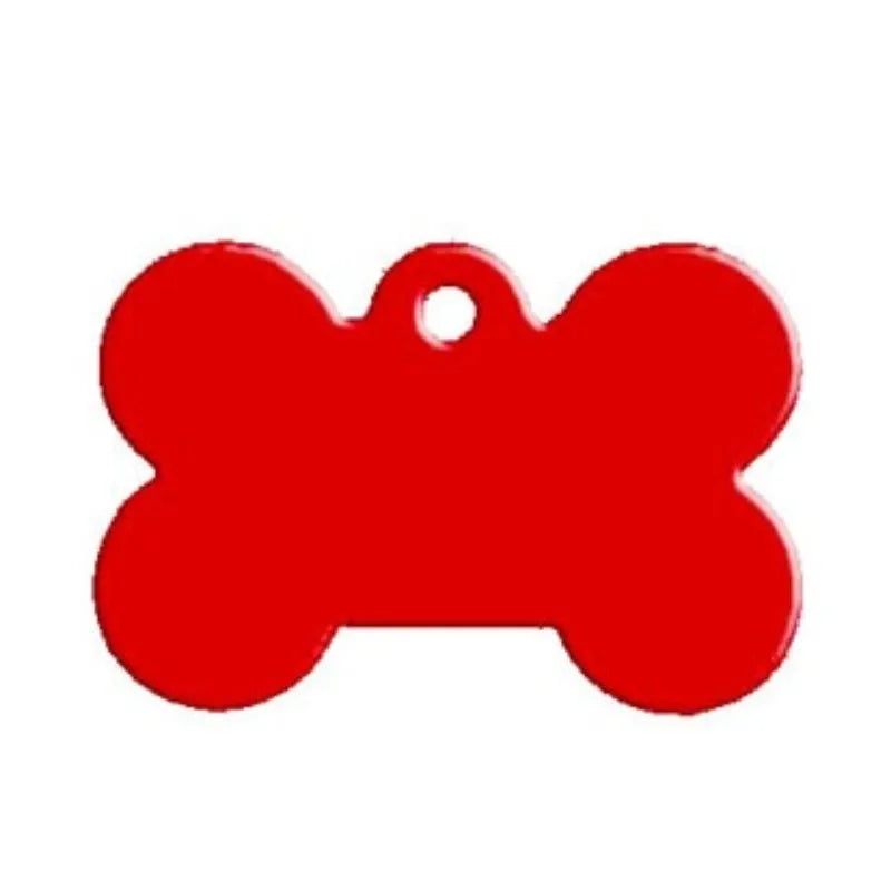 Pet Dog Name Tags Personalized Dog Cat Tags Engraved Cat Dog Puppy Pet ID Name Collar Tag Pendant Pet Accessories Bone Pendant