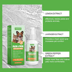 Flausi ZeckenSchild™ naturbasiertes Floh- & Zeckenspray für Hunde & Katzen 50 Ml.
