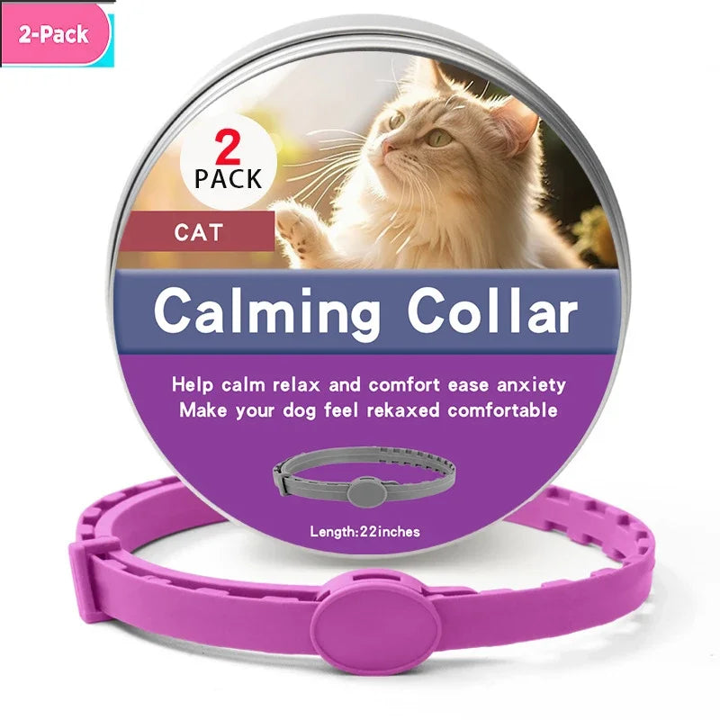 Flausi RuheBand™ Anti-Stress Halsband für Hunde & Katzen