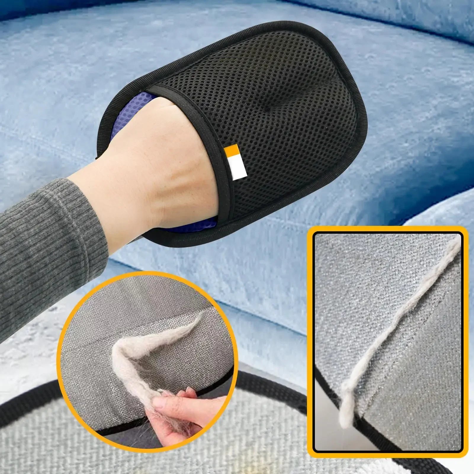 Flausi FellWeg™ 2-in-1 Tierhaar-Handschuh