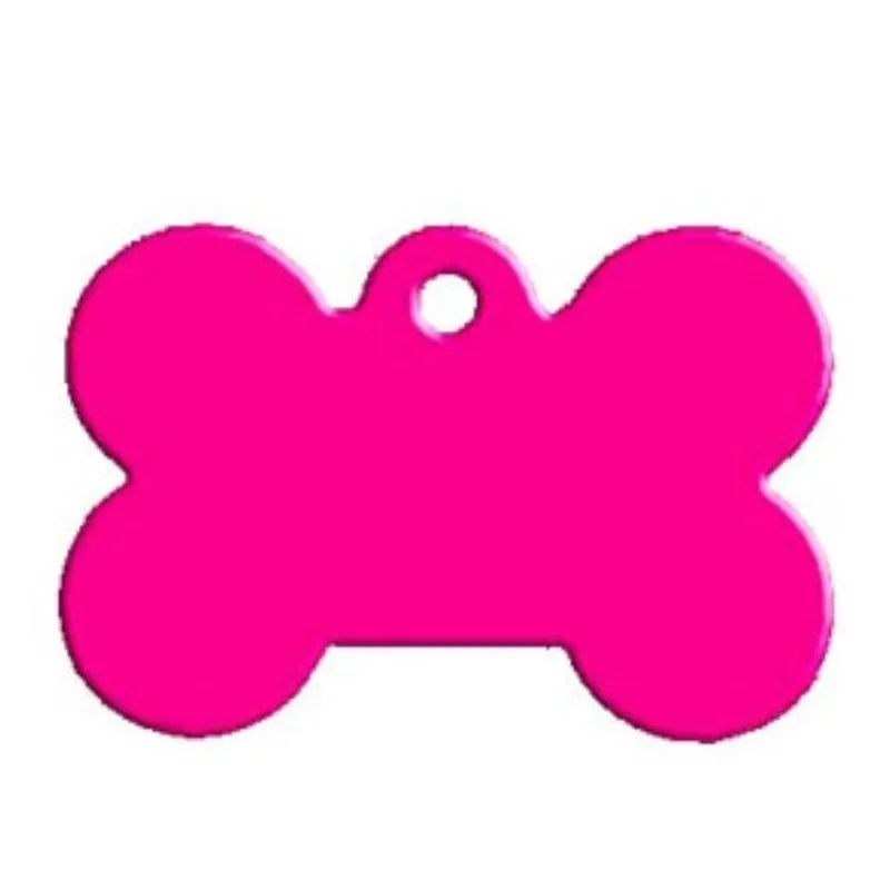 Pet Dog Name Tags Personalized Dog Cat Tags Engraved Cat Dog Puppy Pet ID Name Collar Tag Pendant Pet Accessories Bone Pendant
