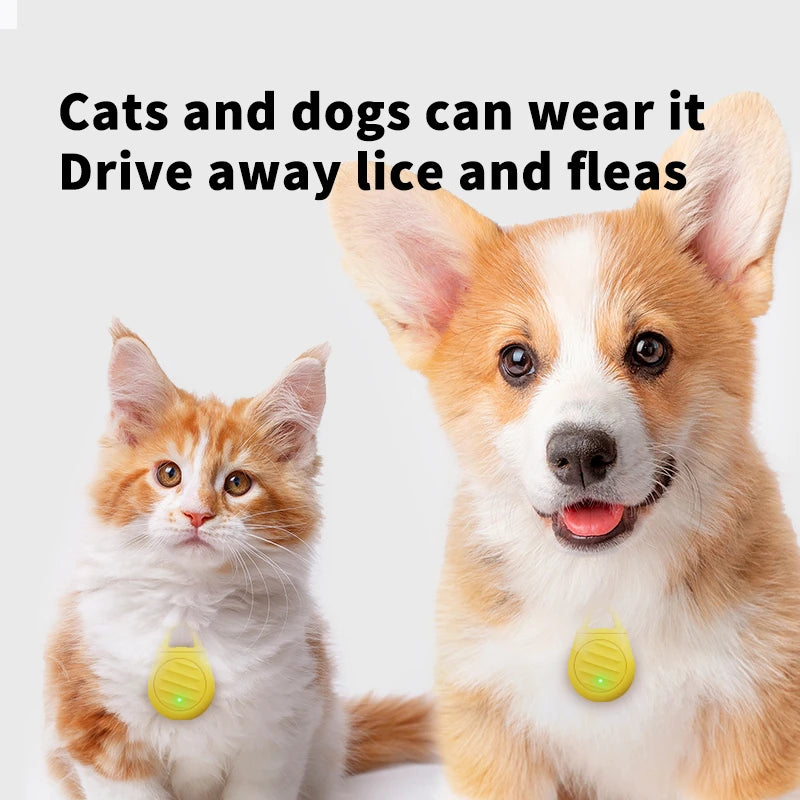 Flausi ZeckenFrei™ Ultraschall Floh- & Zeckenanhänger für Hunde & Katzen