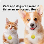 Flausi ZeckenFrei™ Ultraschall Floh- & Zeckenanhänger für Hunde & Katzen