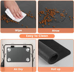 Flausi NapfMatte™ wasserabsorbierende & easy-clean Futterplatz-Matte