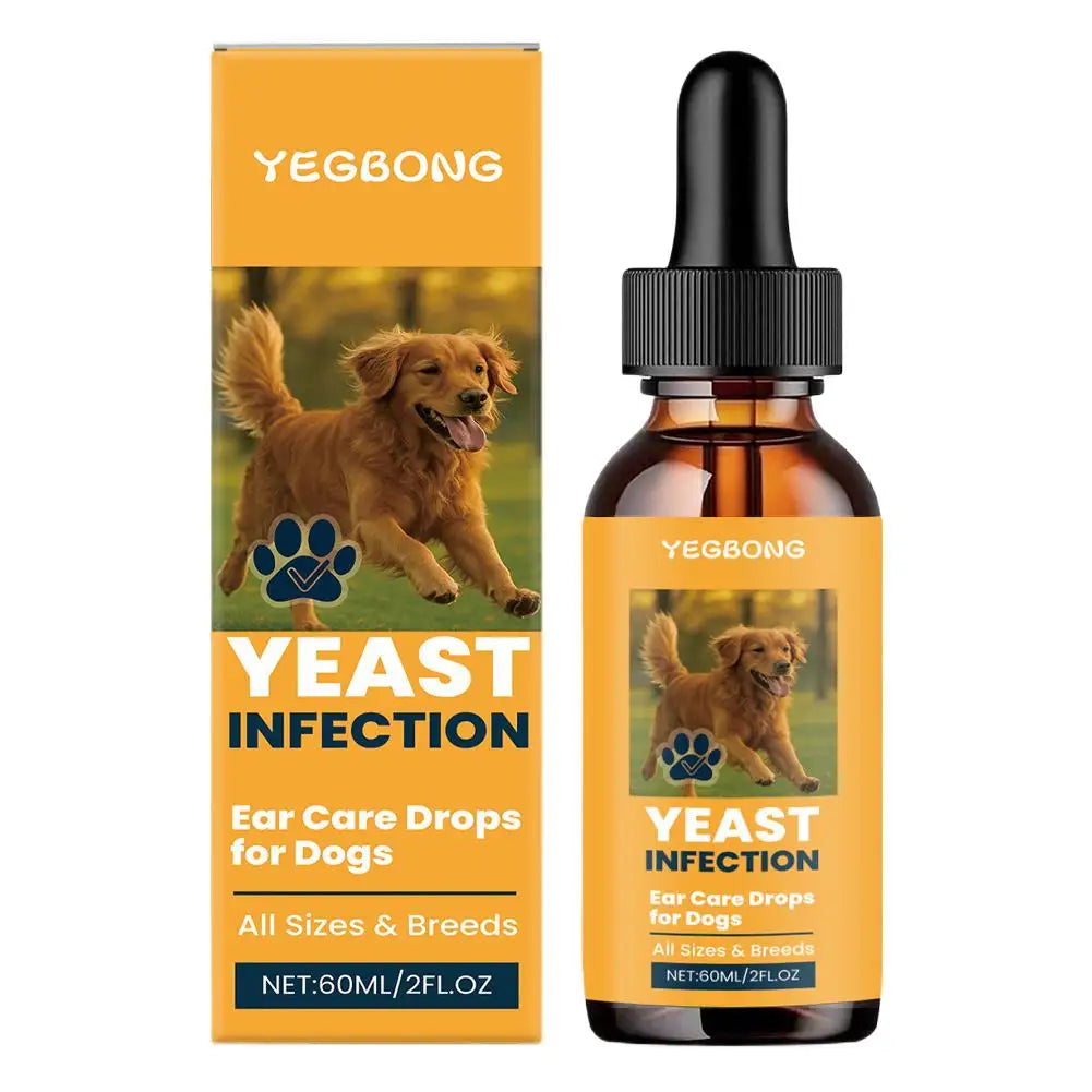 Flausi OhrenWohl™ Naturbasierte Ohrenpflege-Tropfen für Hunde & Katzen 60 Ml.