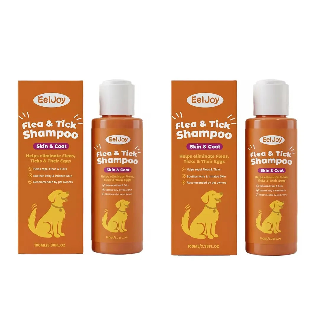 Flausi ParasitenStopp™ Floh- & Zeckenshampoo für Hunde & Katzen 100 Ml.