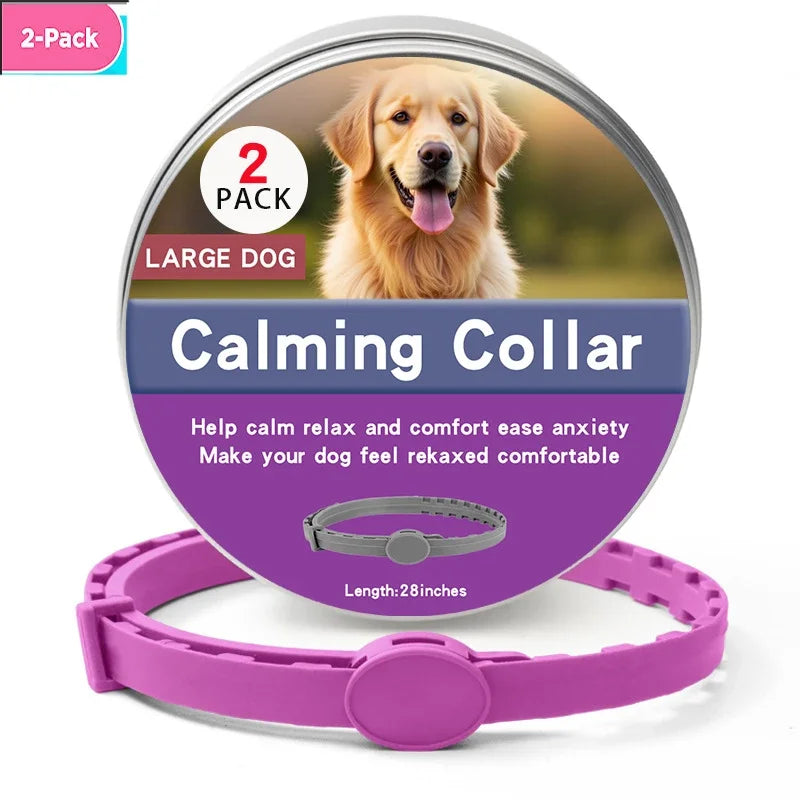 Flausi RuheBand™ Anti-Stress Halsband für Hunde & Katzen