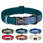 Flausi Edles personalisiertes Nylon Halsband für Hunde