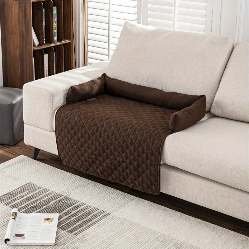 Flausi SofaWolke™ kuschelige Wasserfeste Sofaauflage für Hunde