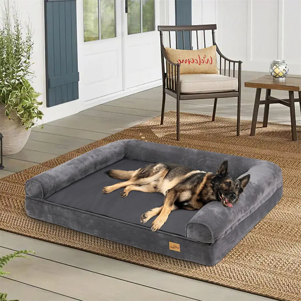 Flausi RückenRuhe™ XL orthopädisches Hundebett für große Hunde