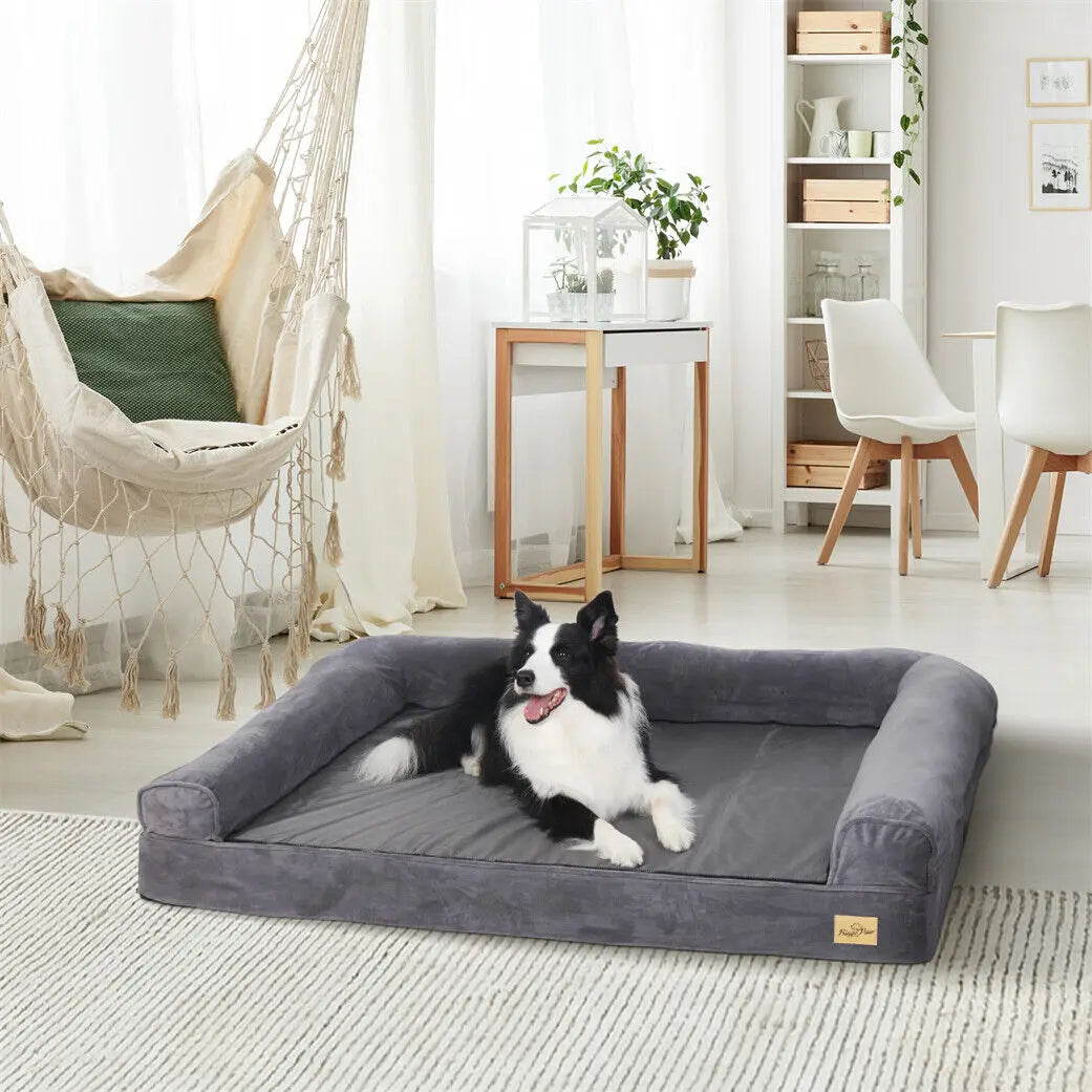 Flausi RückenRuhe™ XL orthopädisches Hundebett für große Hunde