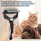 Flausi FellPro™ 3-in-1 Fellpflegekamm für Hunde & Katzen
