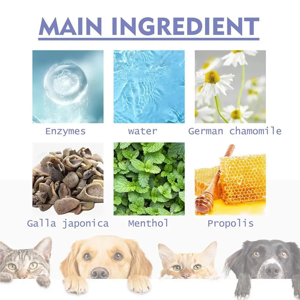 Flausi AtemFrisch™ Mundpflege-Spray für Hunde & Katzen