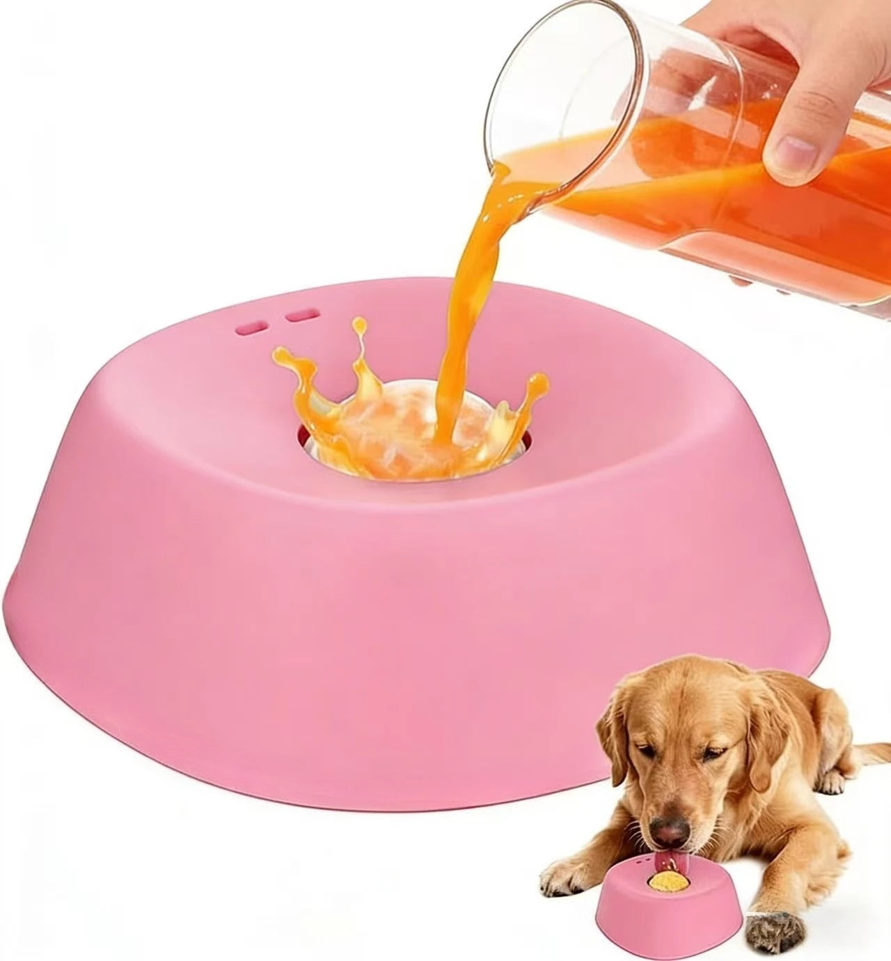 Flausi SchlabberStopp™ Anti-Schling Napf für Hunde