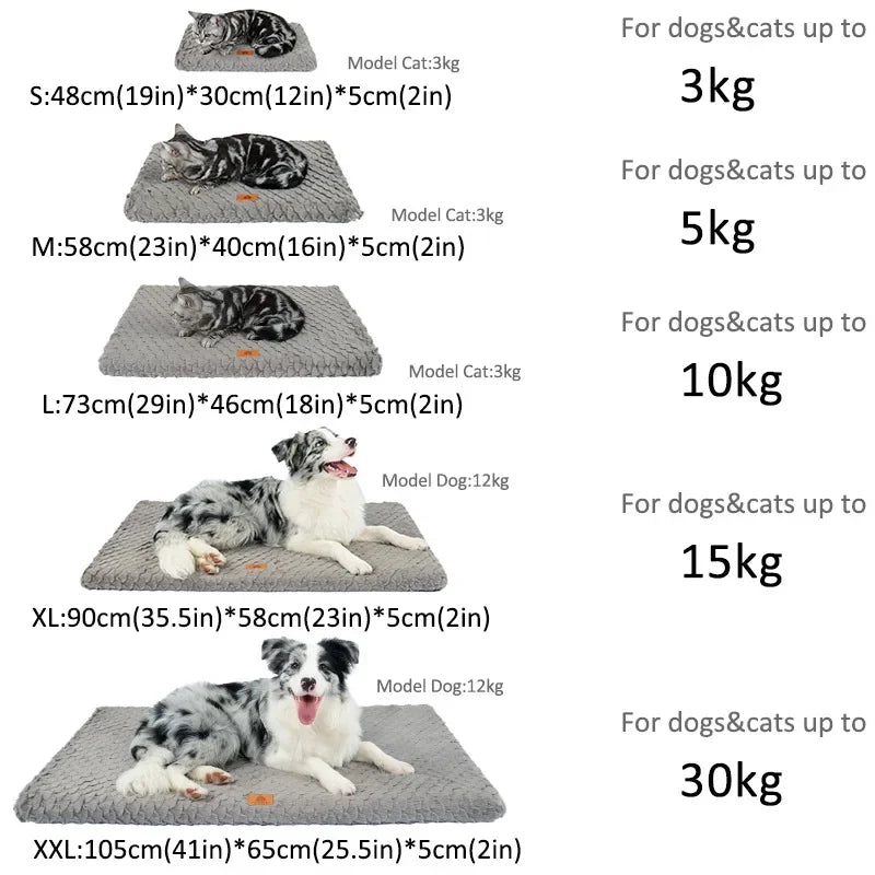 Flausi GelenkTraum™ orthopädische Hundematte mit Memory-Foam