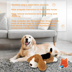 Flausi HerzTrost™ Anti-Angst Kuschelhund für Welpen & Hunde