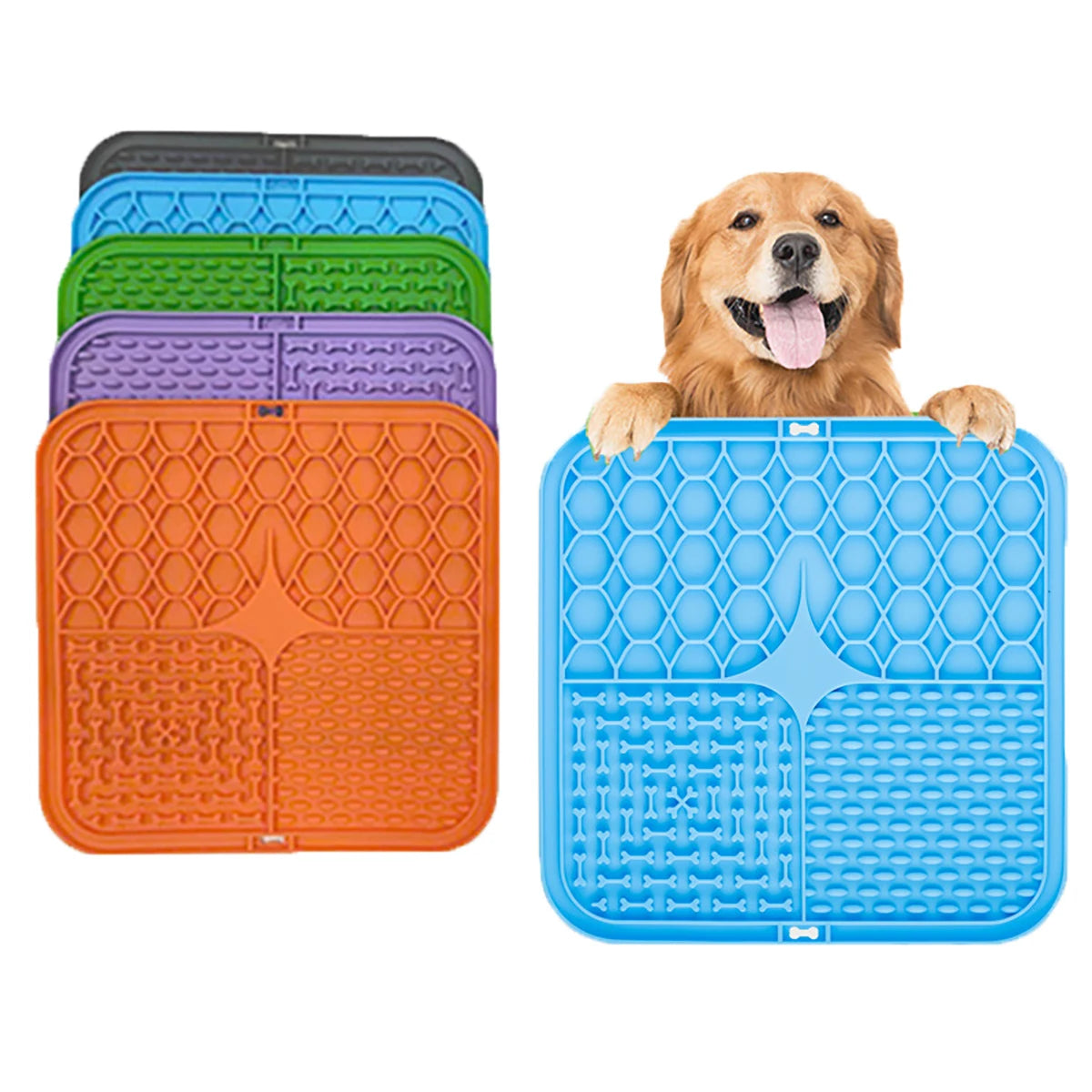 Flausi SchleckSpaß™ fördernde Schleckmatte für Hunde & Katzen