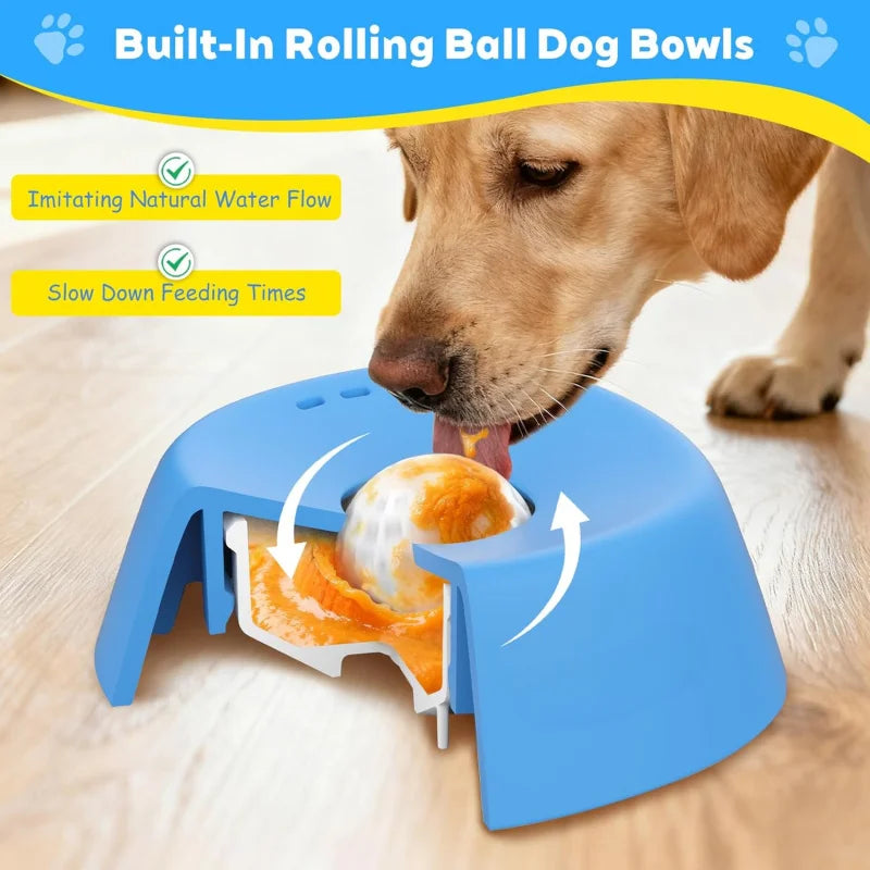 Flausi SchlabberStopp™ Anti-Schling Napf für Hunde
