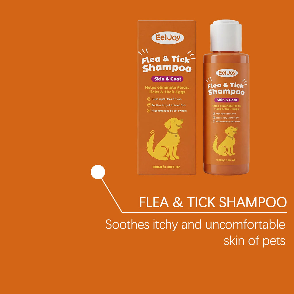 Flausi ParasitenStopp™ Floh- & Zeckenshampoo für Hunde & Katzen 100 Ml.
