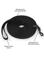 1.5M 2M 3M 15M Medium small Long Dog Leash 10M Latex Silk Easy and Convenient Light Training Big Dog Leashes 5 meter