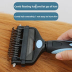 Flausi FellPro™ 3-in-1 Fellpflegekamm für Hunde & Katzen