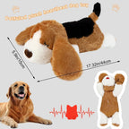 Flausi HerzTrost™ Anti-Angst Kuschelhund für Welpen & Hunde