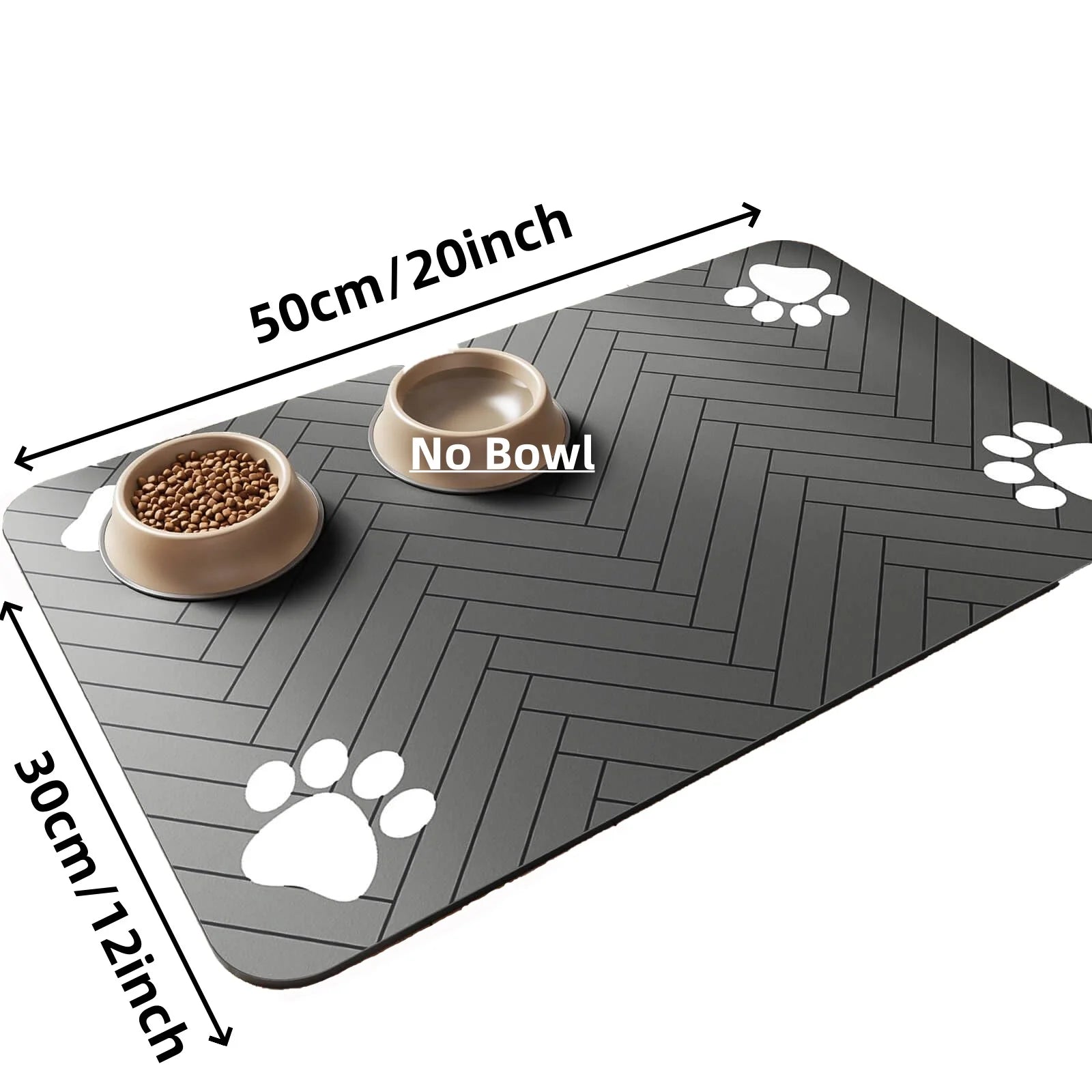 Flausi NapfMatte™ wasserabsorbierende & easy-clean Futterplatz-Matte