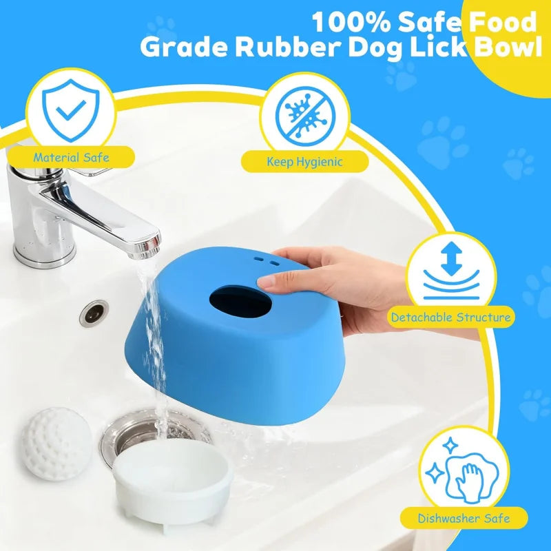Flausi SchlabberStopp™ Anti-Schling Napf für Hunde
