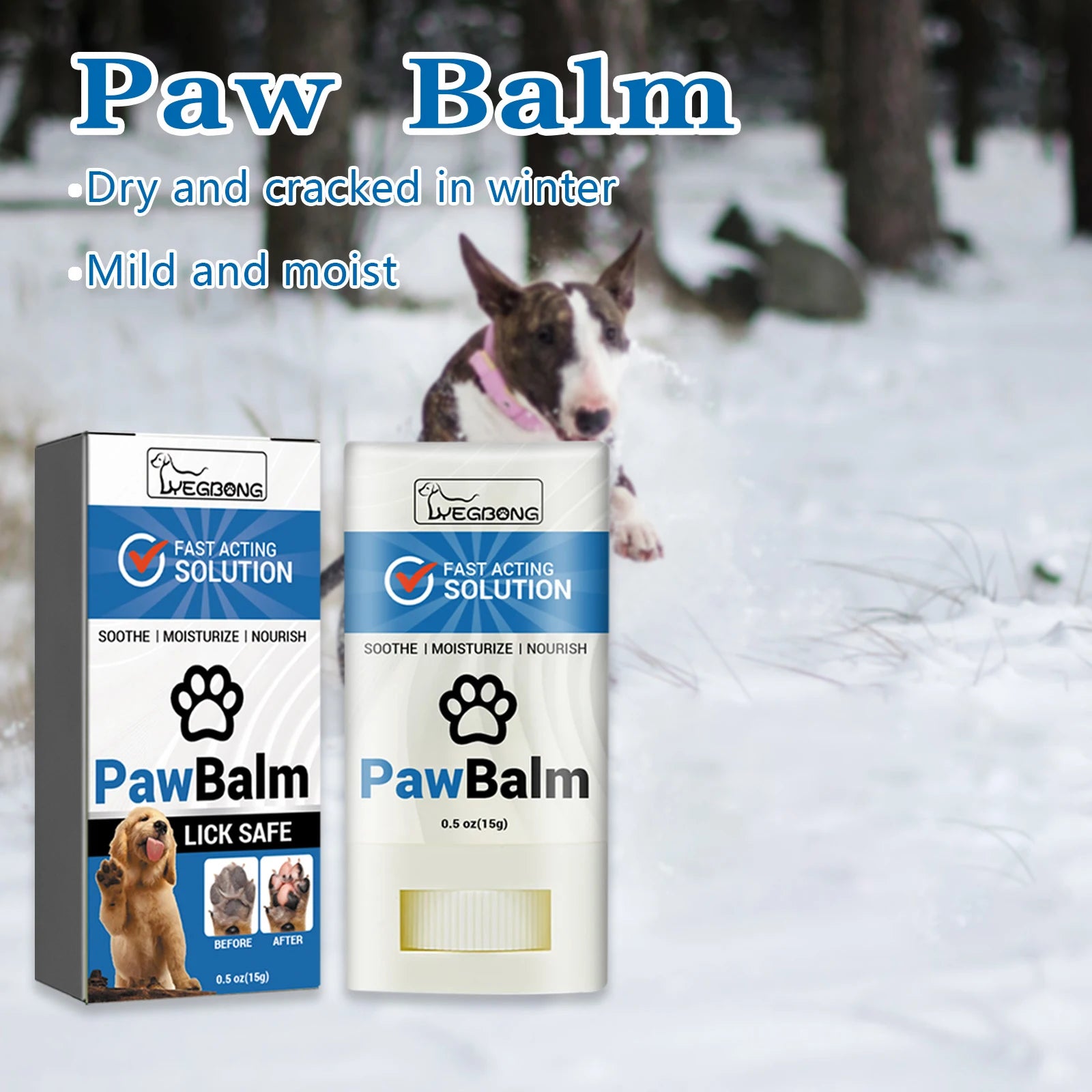 Flausi PfotenZauber™ Natürlicher Pfotenbalsam für Hunde & Katzen