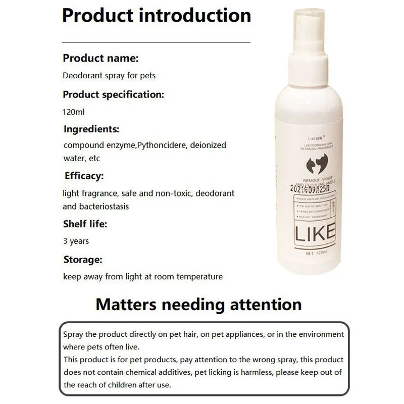Flausi FrischeFell™ Geruchsneutralisierendes Pflegespray für Hunde & Katzen