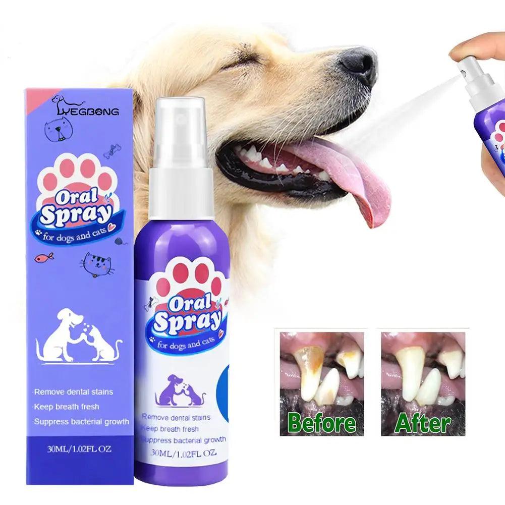 Flausi AtemFrisch™ Mundpflege-Spray für Hunde & Katzen