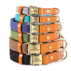 Flausi personalisiertes Nylon Halsband- & Leinen-Set für Hunde