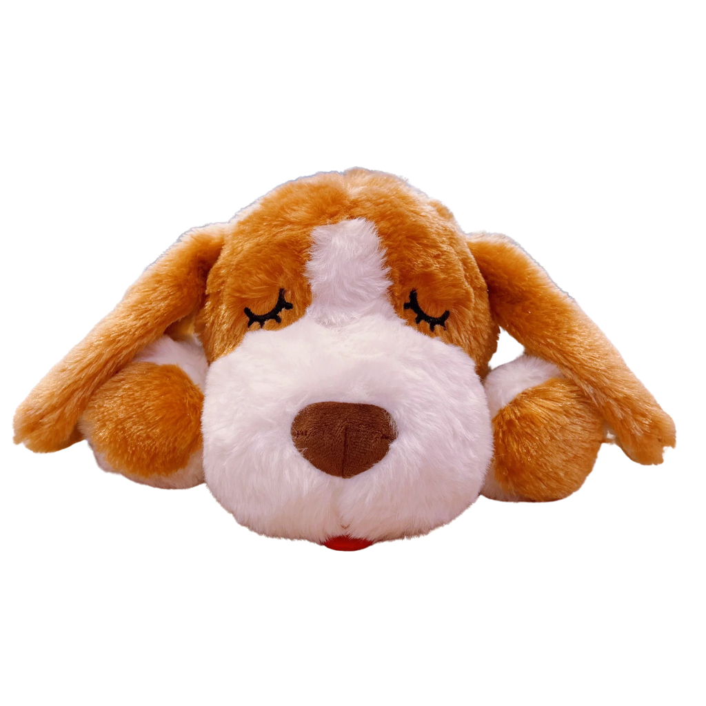 Flausi HerzTrost™ Anti-Angst Kuschelhund für Welpen & Hunde