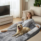 Flausi KuschelSofa™ faltbares orthopädisches XL Mensch-Hund-Sofa