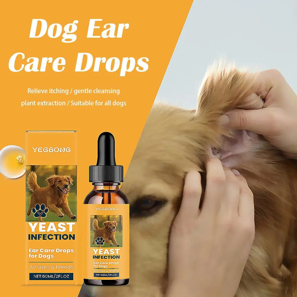 Flausi OhrenWohl™ Naturbasierte Ohrenpflege-Tropfen für Hunde & Katzen 60 Ml.